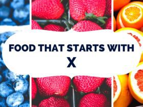foods that starts with x