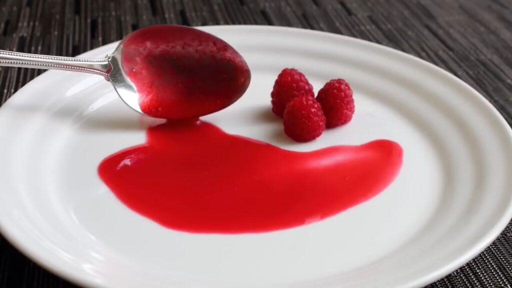 how to make raspberry sauce 