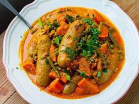 Curried Sausages Recipe