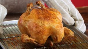 Simple Whole Chicken Roast Recipe Using Electric Roaster Oven