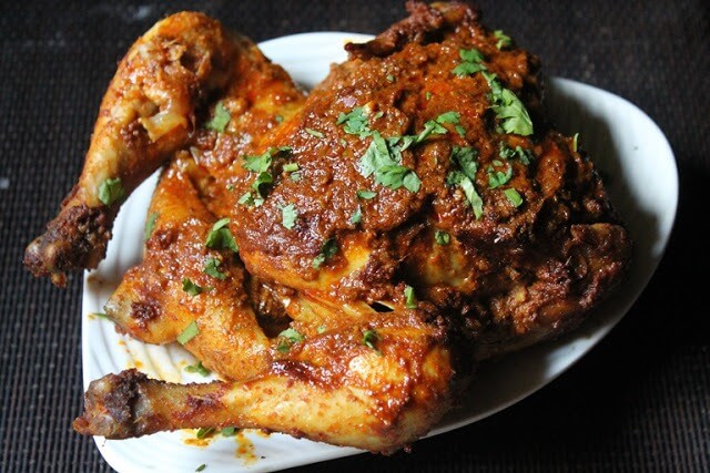 Spicy Whole chicken roast Recipe Using Electric Roaster Oven