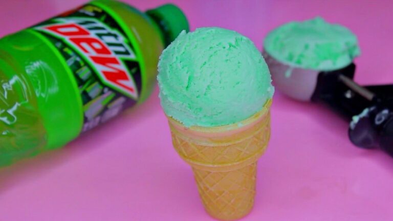 Delicious Mountain Dew Ice Cream Recipe