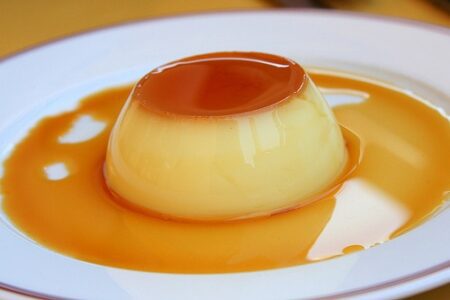 Banh gan (Coconut creme caramel Recipe) - Jango Recipes