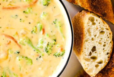Jason's Deli Broccoli Cheese Soup Recipe - The Cheesiest!