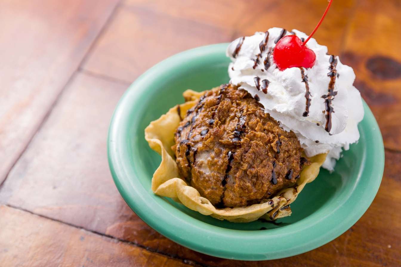 Mexican Fried Ice Cream