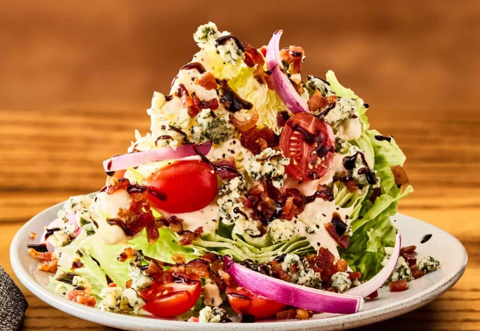 The Best Salad Outback Steakhouse's Blue Cheese Vinaigrette Wedge