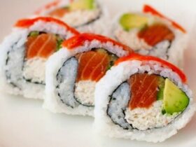 Alaska roll sushi recipe
