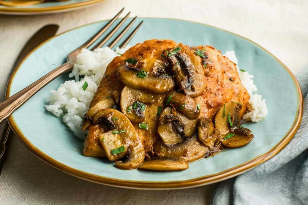 calories in carrabbas chicken marsala without sides soup or salad