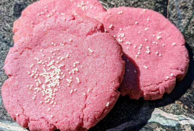 Pink Mexican Cookies Recipe