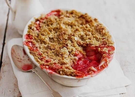 Mary Berry Rhubarb Crumble Recipe