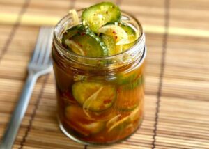 Spicy Maple Bourbon Pickles Recipe