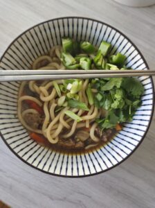 Weeknight Comfort: Easy Ramen Recipe with Pork, Veggies & Bone Broth
