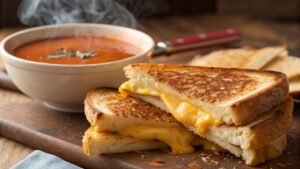 Grilled Cheese Recipe - Tomato Soup
